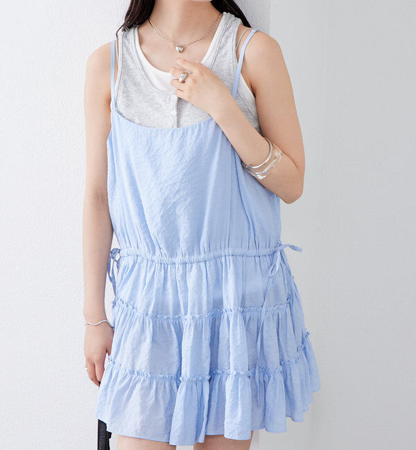  「ティアードキャミチュニック」|シャツ・ブラウス|