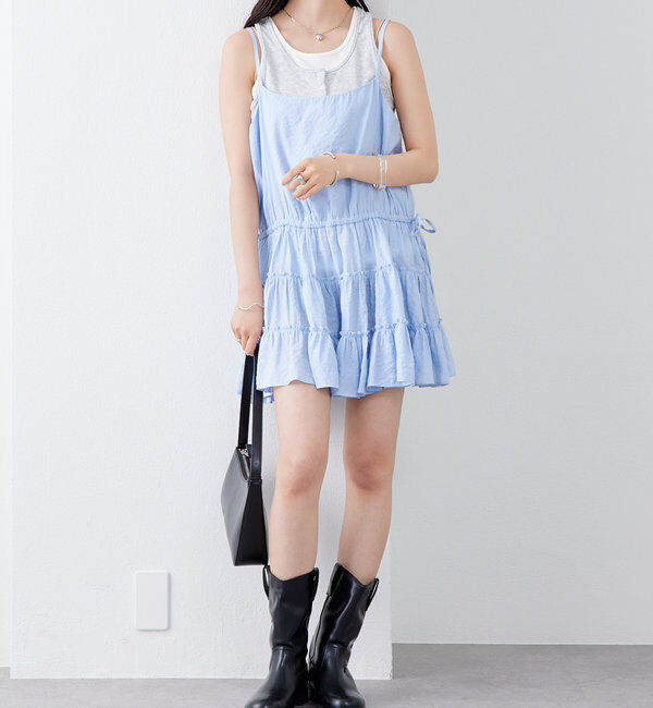  「ティアードキャミチュニック」|シャツ・ブラウス|