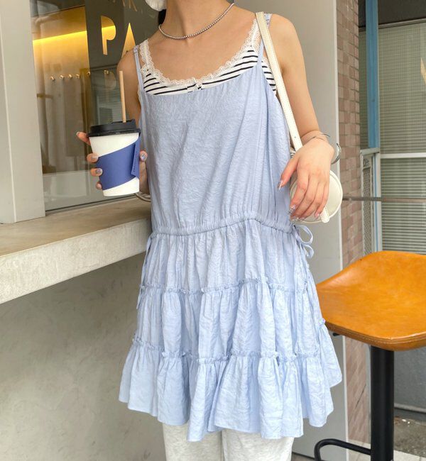  「ティアードキャミチュニック」|シャツ・ブラウス|