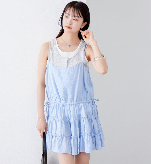  「ティアードキャミチュニック」|シャツ・ブラウス|