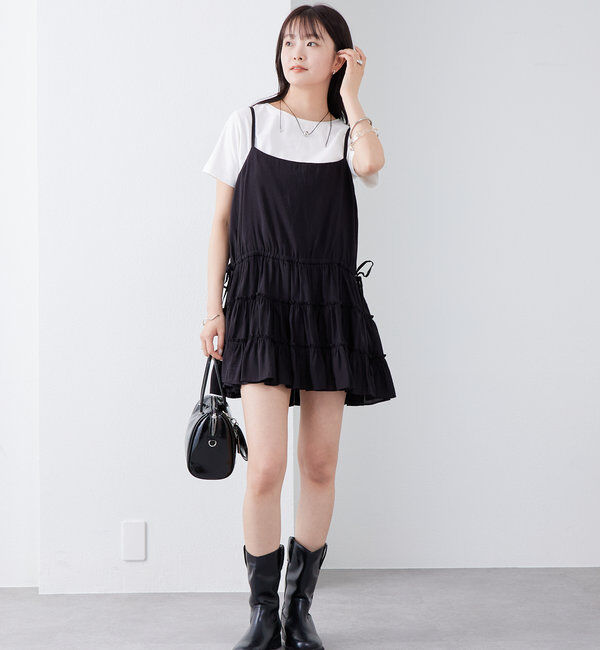  「ティアードキャミチュニック」|シャツ・ブラウス|