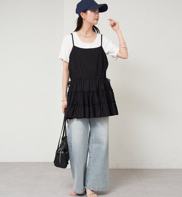  「ティアードキャミチュニック」|シャツ・ブラウス|