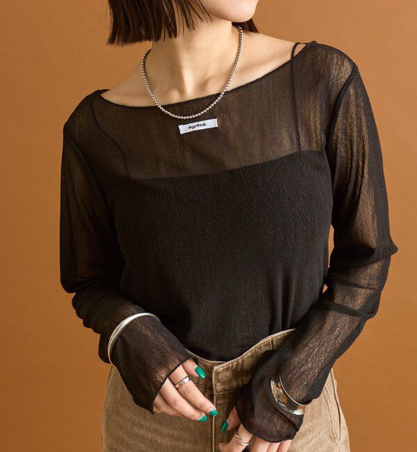  「シアースラブロングTシャツ」|Tシャツ・カットソー|