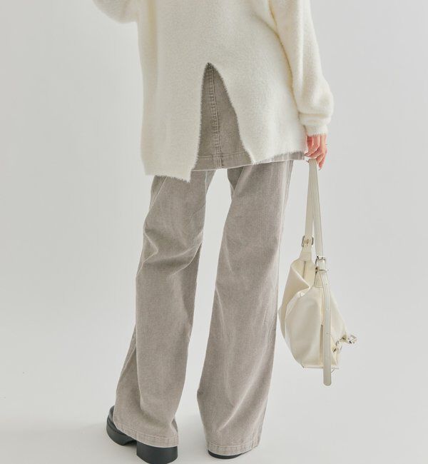  「レイヤードコーデュロイパンツ」|チノ|