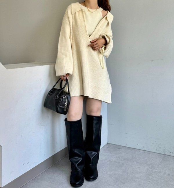  「25AW襟付きBIGニット」|ニット・セーター|