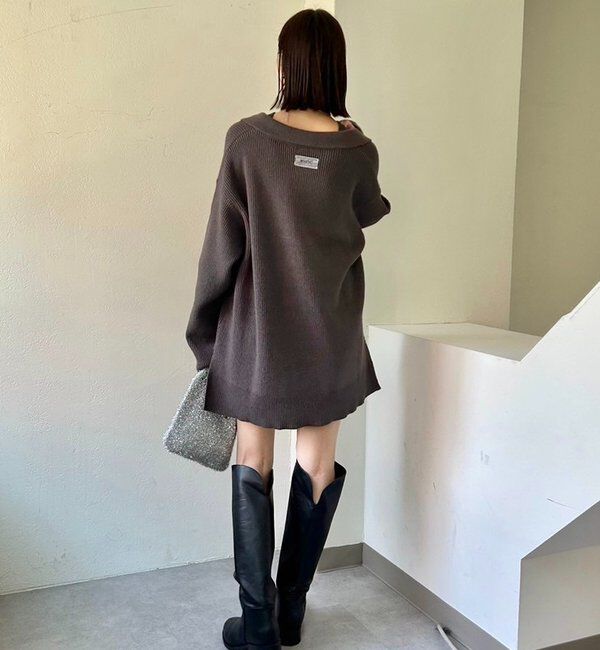  「25AW襟付きBIGニット」|ニット・セーター|