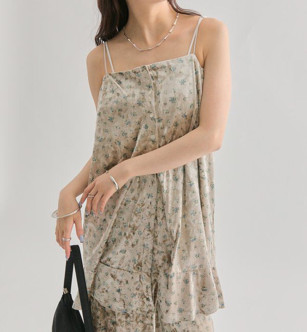  「フラワーベロア セットアップ」|チノ|