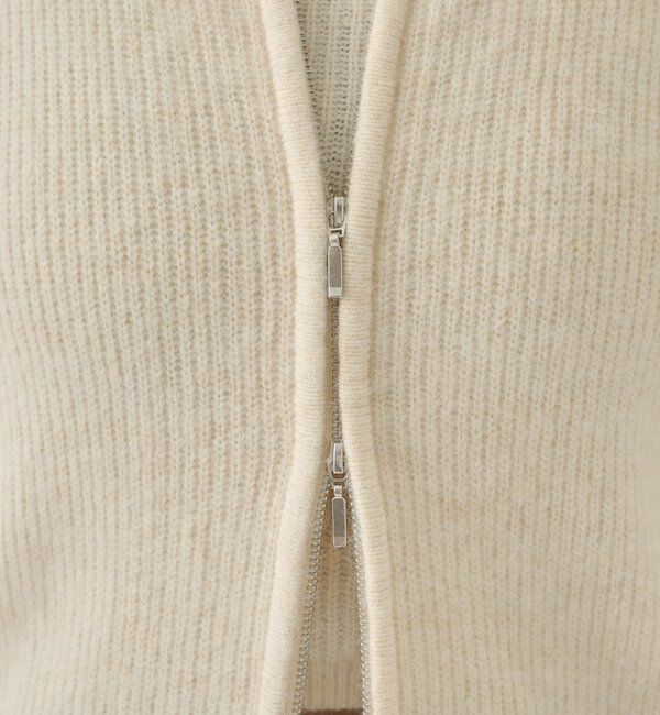  「ビスチェ付き ダブルＺＩＰカーディガン」|カーディガン|