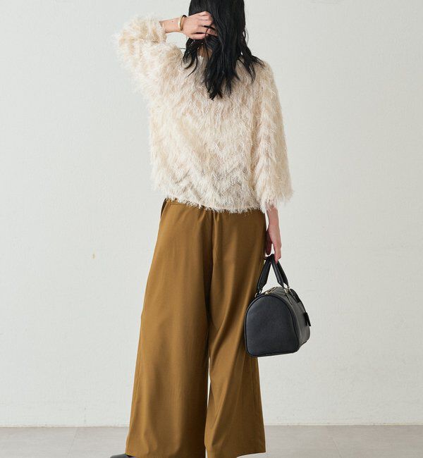  「タブベルトワイドパンツ」|チノ|