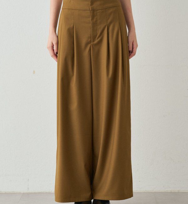  「タブベルトワイドパンツ」|チノ|