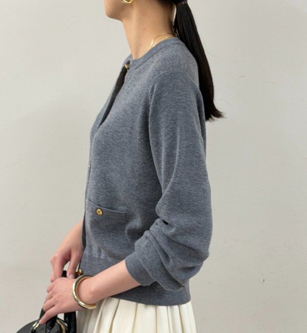  「ウールカシミヤニットカーデ」|ニット・セーター|
