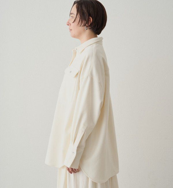  「ウールオーバーシャツ」|シャツ・ブラウス|