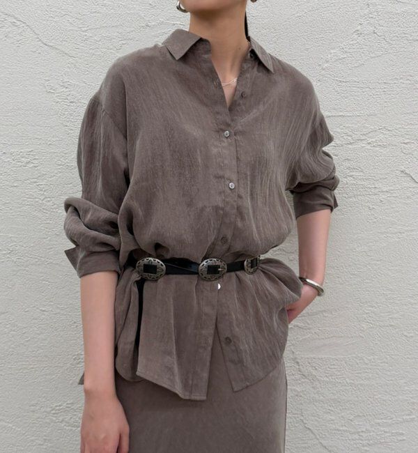  「とろみシャツ」|シャツ・ブラウス|