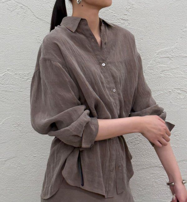  「とろみシャツ」|シャツ・ブラウス|