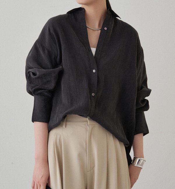  「とろみシャツ」|シャツ・ブラウス|