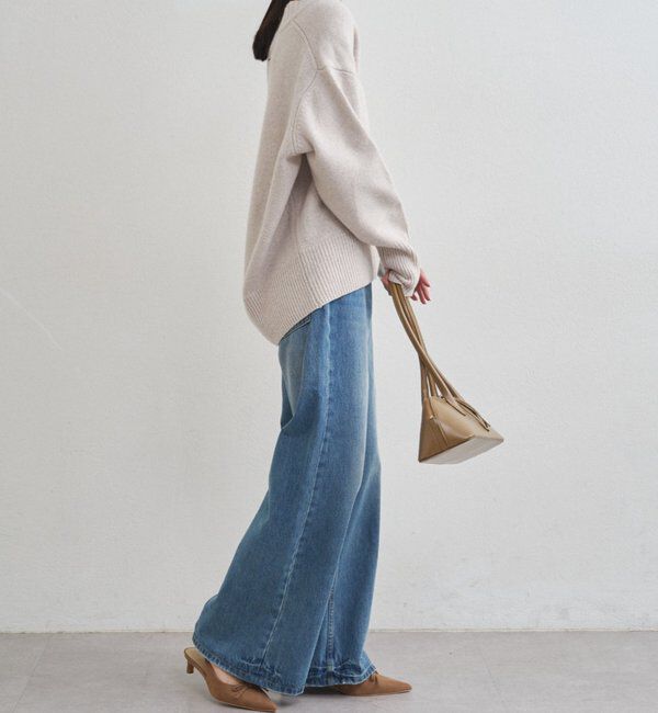  「ウール100Vニット」|ニット・セーター|