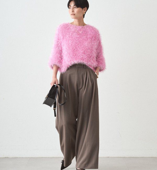  「TR3タックワイドパンツ」|チノ|