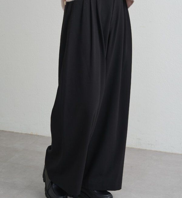  「TR3タックワイドパンツ」|チノ|