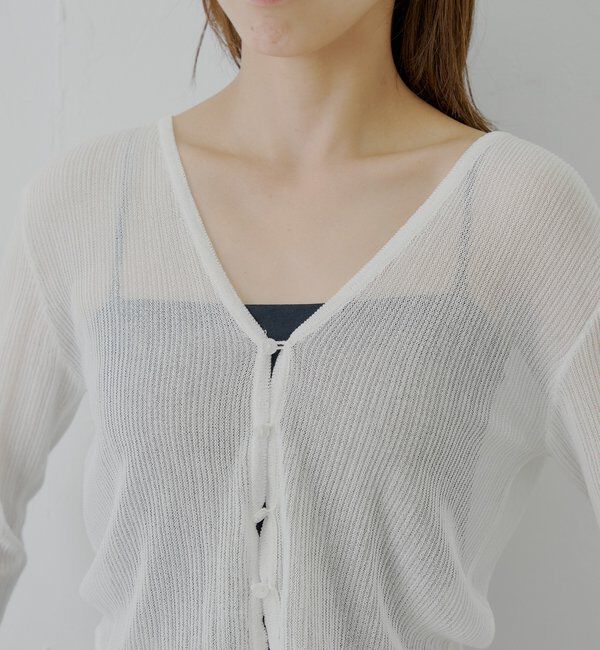  「前後2wayドロストシアーカーディガン」|カーディガン|