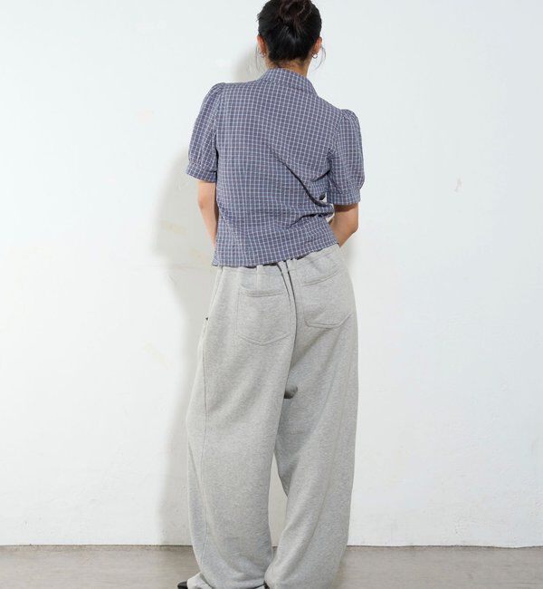  「パフスリーブギャザーブラウス」|シャツ・ブラウス|