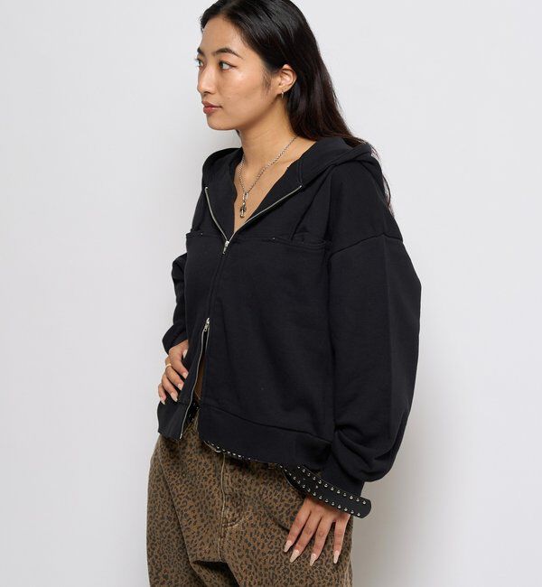  「SLASH POCKET HOODIE」|パーカー|