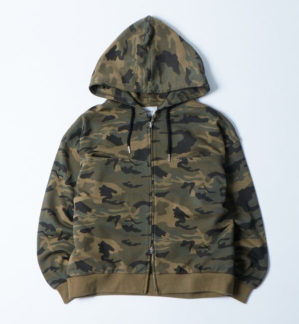  「SLASH POCKET HOODIE」|パーカー|