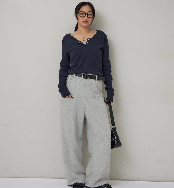  「RING DOT L/S TOPS」|Tシャツ・カットソー|