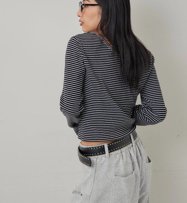  「RING DOT L/S TOPS」|Tシャツ・カットソー|