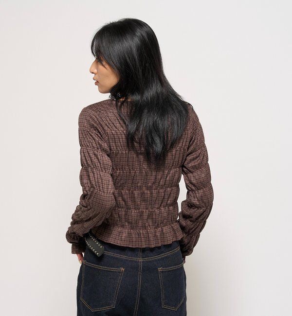  「シャーリングロゴトップス」|Tシャツ・カットソー|