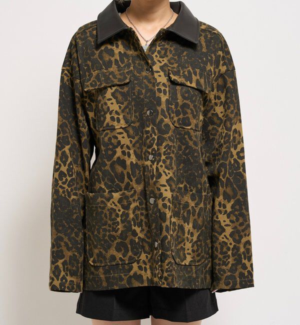  「レオパードカバーオール」|ブルゾン・スタジャン|