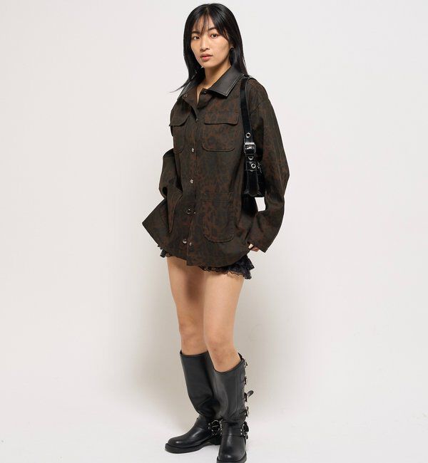  「レオパードカバーオール」|ブルゾン・スタジャン|