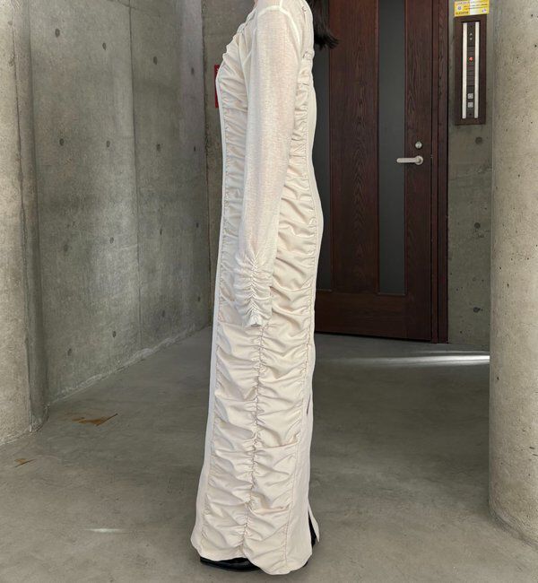  「ギャザーキャミワンピース」|ワンピース|