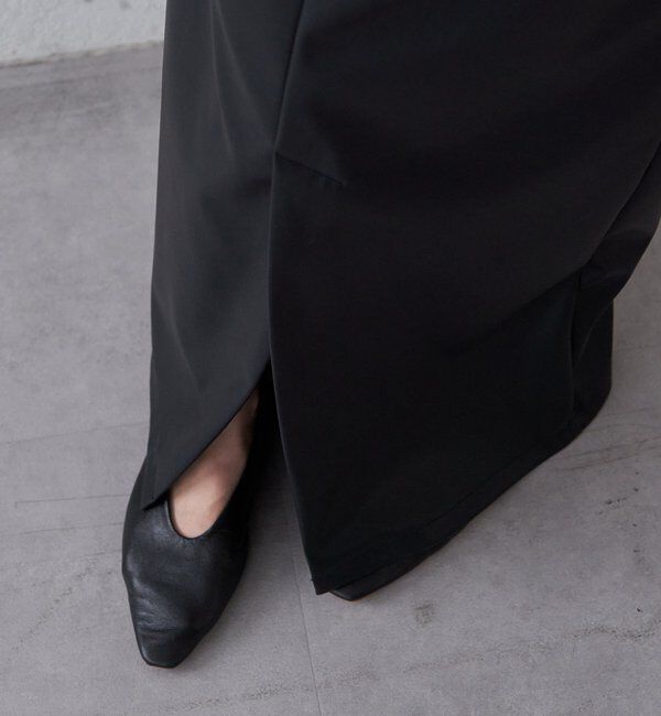  「レザーマキシスカート」|スカート|