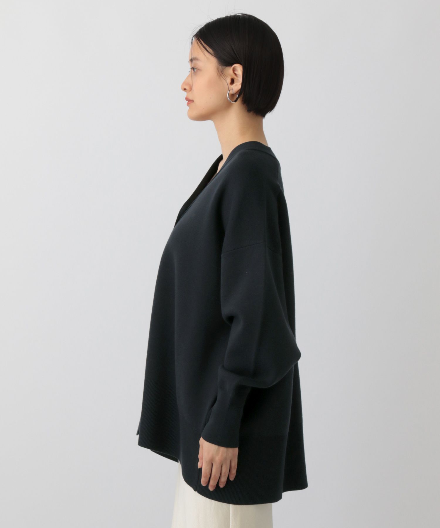 A part by 「【新色追加】スポンジニットBIGカーディガン」|ニット・セーター|