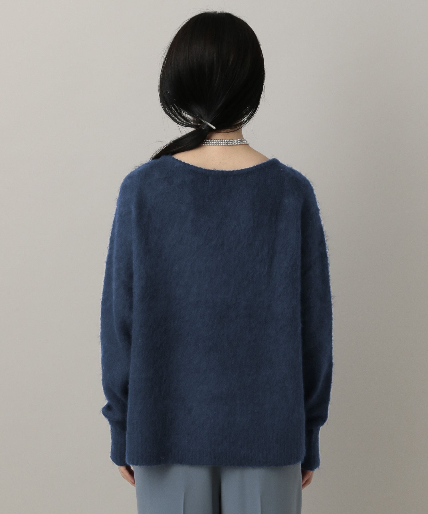 A part by 「【WEB限】シャギーニットプルオーバー」|ニット・セーター|