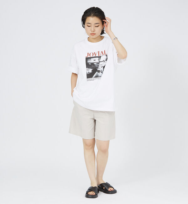 ABAHOUSE「【LE TRIO ABAHOUSE】JOVIAL / グラフィックTシャツ /」|Tシャツ・カットソー|
