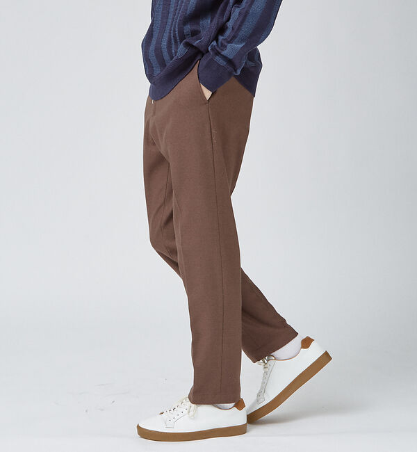 ABAHOUSE「【コスミカルウォーム】 ノータック イージースラックス」|その他|モカ