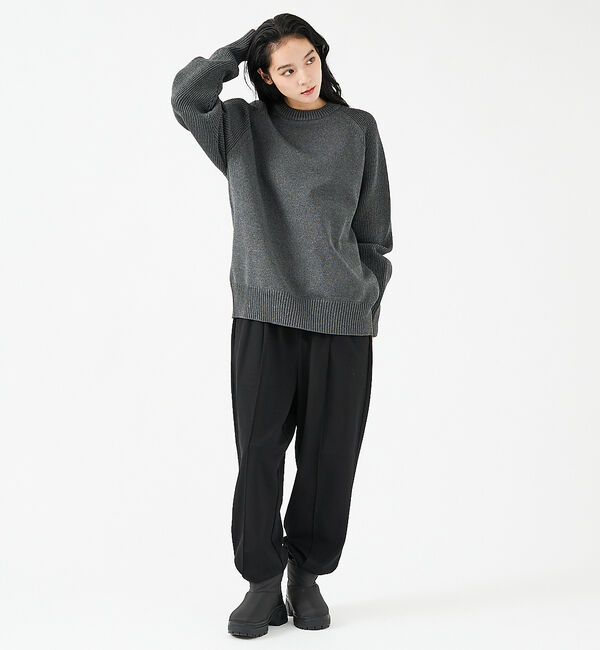 ABAHOUSE「【FORTUNA/フォルトゥナ】ECOTEC-Knit イージーケア ウォッシャ」|ニット・セーター|