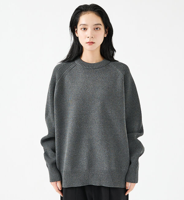 ABAHOUSE「【FORTUNA/フォルトゥナ】ECOTEC-Knit イージーケア ウォッシャ」|ニット・セーター|