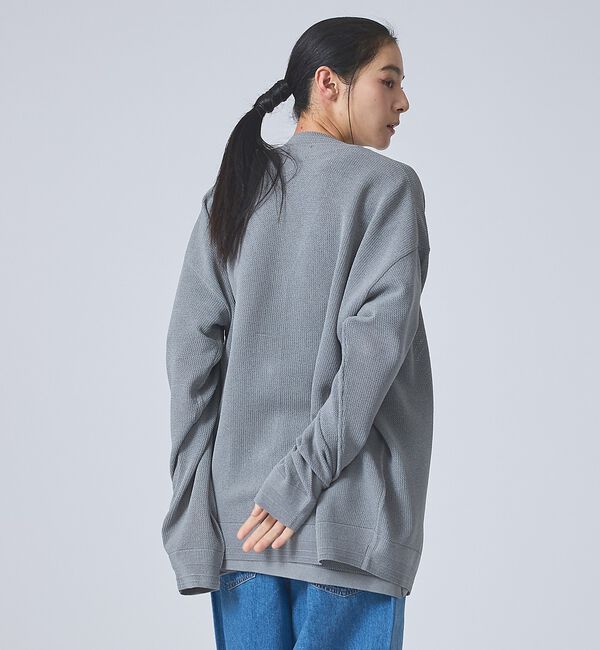 ABAHOUSE「【FORTUNA / フォルトゥナ】ECOTEC KnitMeshCD/エコテッ」|カーディガン|