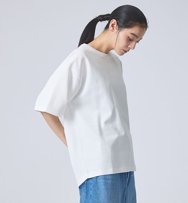 ABAHOUSE「【FORTUNA /フォルトゥナ】GIZA　CottonClearTee/ギザコ」|Tシャツ・カットソー|