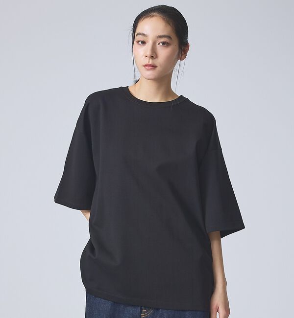 ABAHOUSE「【FORTUNA /フォルトゥナ】GIZA　CottonClearTee/ギザコ」|Tシャツ・カットソー|