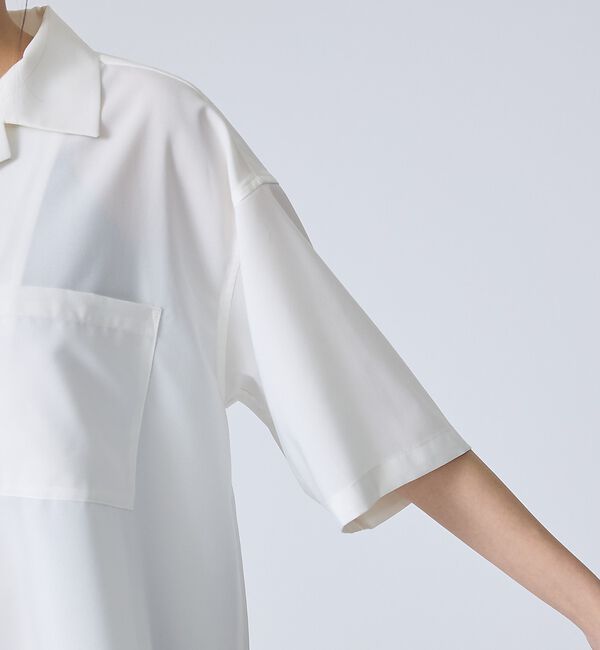 ABAHOUSE「【FORTUNA/フォルトゥナ】ECOTECOpenCollarShirts/エ」|シャツ・ブラウス|