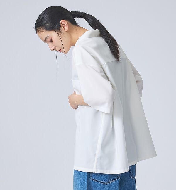 ABAHOUSE「【FORTUNA/フォルトゥナ】ECOTECOpenCollarShirts/エ」|シャツ・ブラウス|