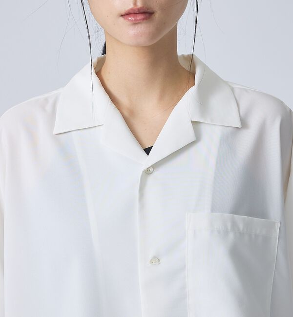 ABAHOUSE「【FORTUNA/フォルトゥナ】ECOTECOpenCollarShirts/エ」|シャツ・ブラウス|