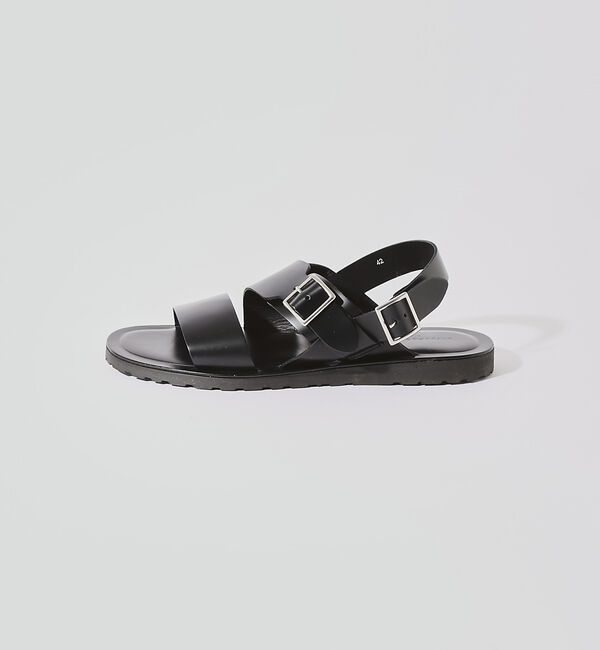 alfredoBANNISTER「バックル ストラップ レザーサンダル」|サンダル|