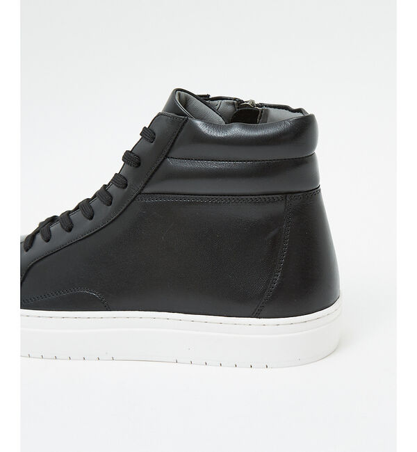 alfredoBANNISTER「サイドジップ ハイカット レザースニーカー」|スニーカー|