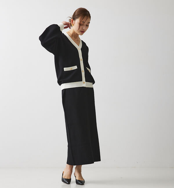 Rouge vif「【セットアップ対応】ジャガードニットスカート」|スカート|