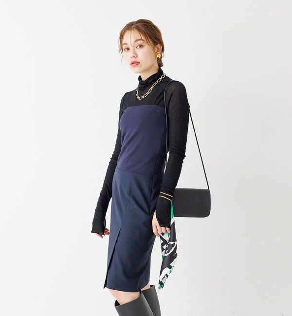 Rouge vif「【セットアップ対応】   ビスチェミニワンピース」|ワンピース|