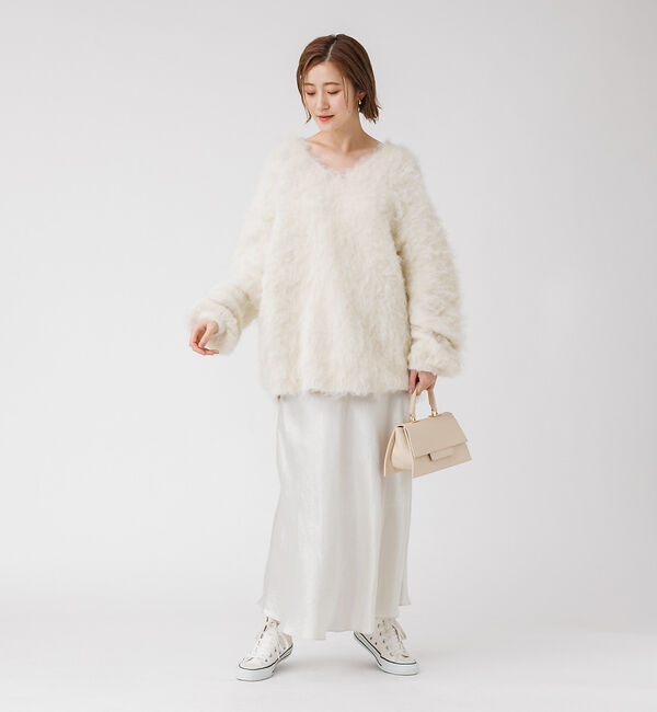 Rouge vif「シャギー ニットプルオーバー◆」|ニット・セーター|